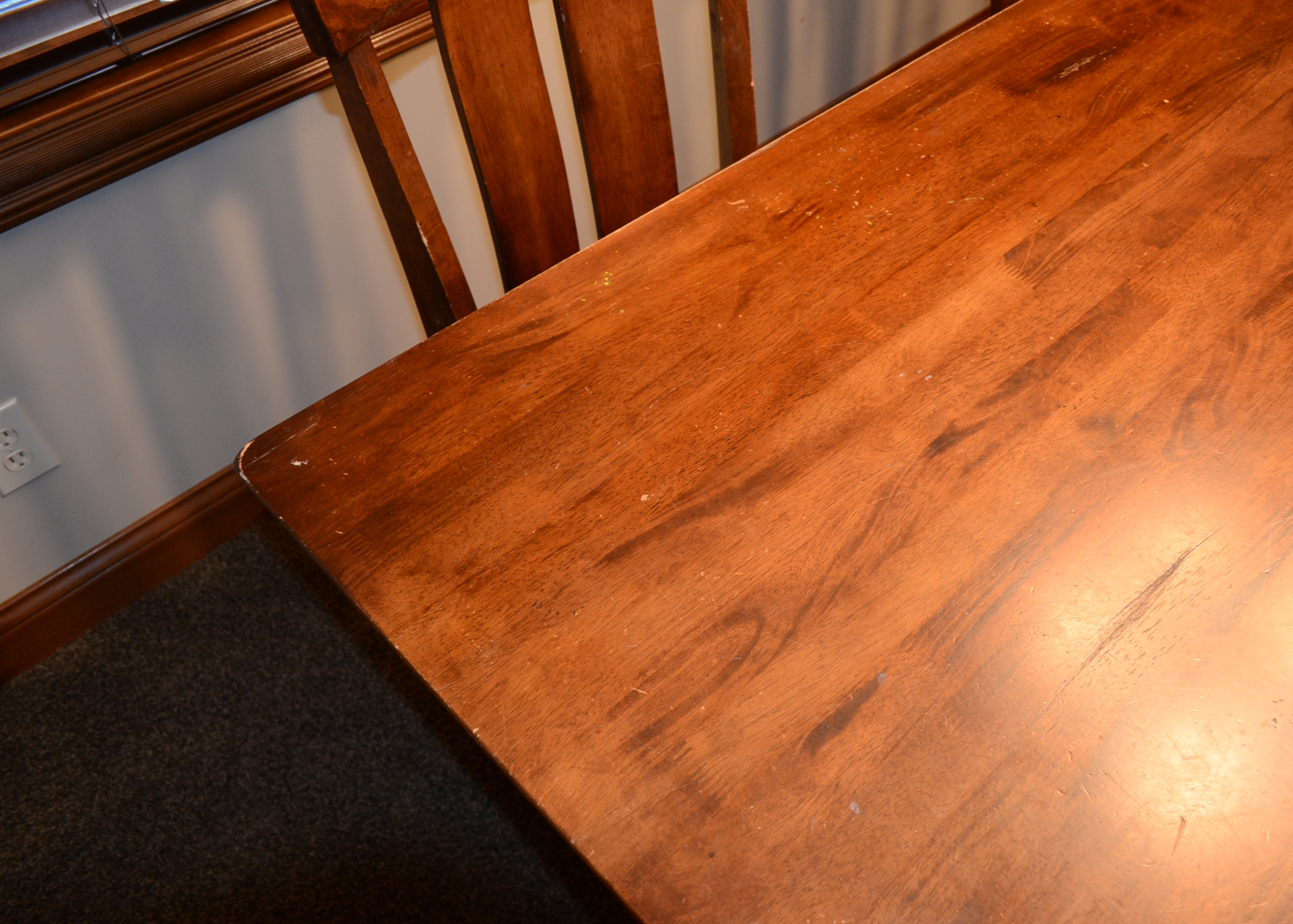 Mission Oak Dining Table and Chairs EBTH